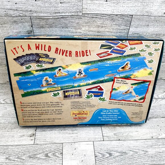 Milton Bradley Disney Pocahontas Canoe Race Game - 2 to 4 Players, Ages 7 & Up - Picture 10 of 10